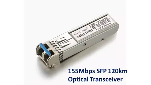 155Mbps SFP 120km 光收發器產品圖