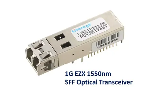 1G EZX 1550nm SFF 光收發器