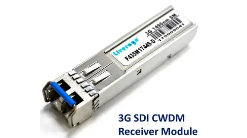 3G-SDI-CWDM 接收器模組