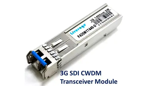 3G SDI CWDM 收發器模組