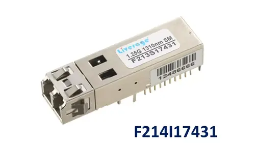 2. 5Gbps 2km 2x5 SFF 光收發器